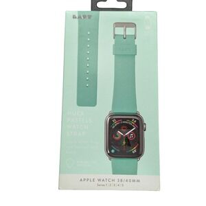 V4-N LAUT Huex Pastels Watch Strap For Apple Watch 38mm / 40mm - Pastel Green